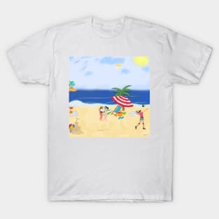 beach theme T-Shirt